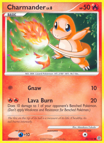 Charmander (82/132) [Diamond & Pearl: Secret Wonders] - The Mythic Store | 24h Order Processing