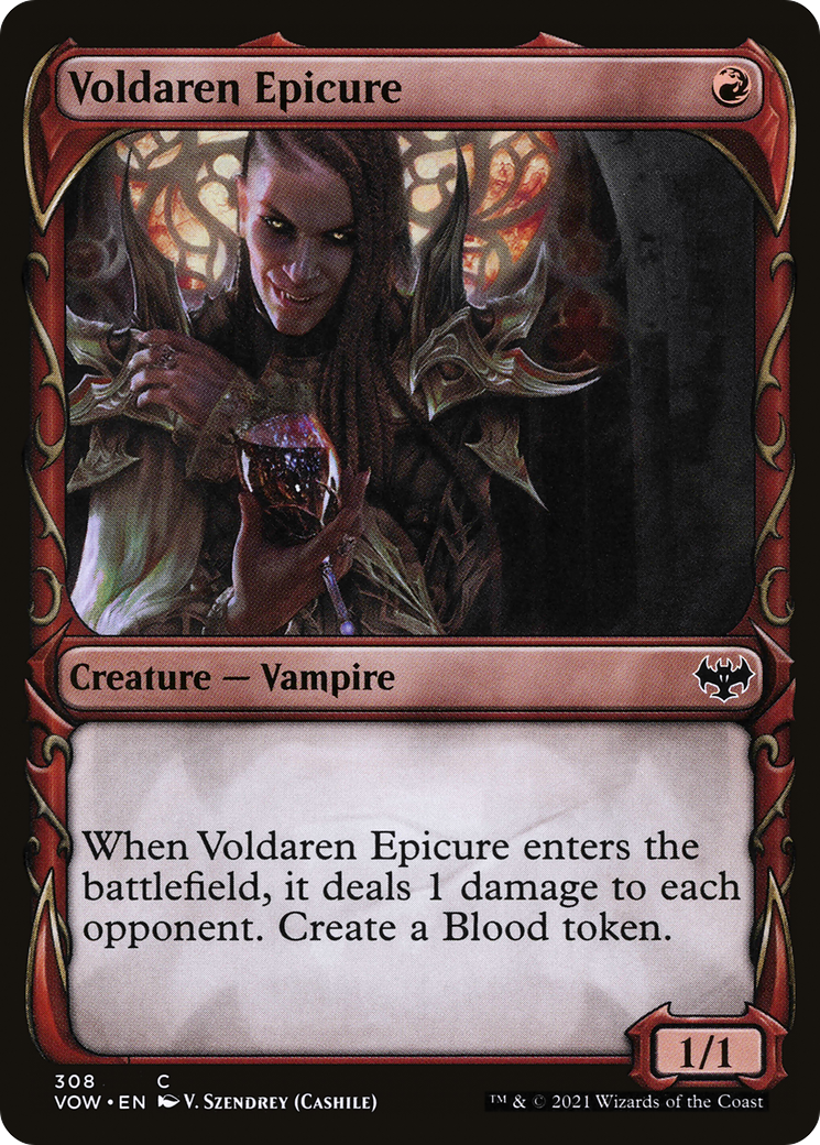 Voldaren Epicure (Showcase Fang Frame) [Innistrad: Crimson Vow] - The Mythic Store | 24h Order Processing