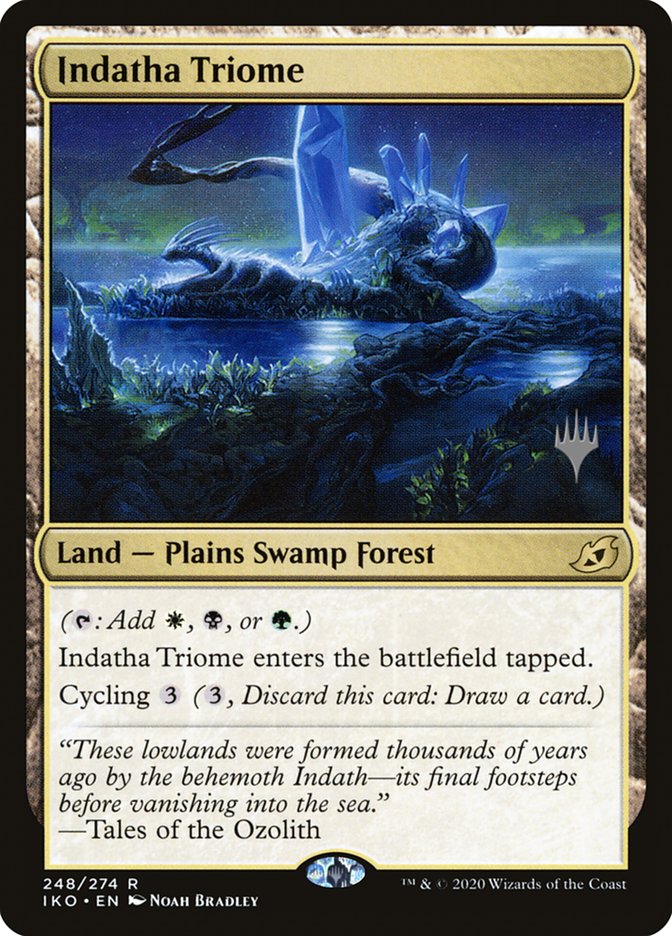 Indatha Triome (Promo Pack) [Ikoria: Lair of Behemoths Promos] - The Mythic Store | 24h Order Processing
