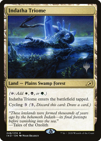 Indatha Triome (Promo Pack) [Ikoria: Lair of Behemoths Promos] - The Mythic Store | 24h Order Processing