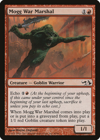 Mogg War Marshal [Duel Decks: Elves vs. Goblins] - The Mythic Store | 24h Order Processing