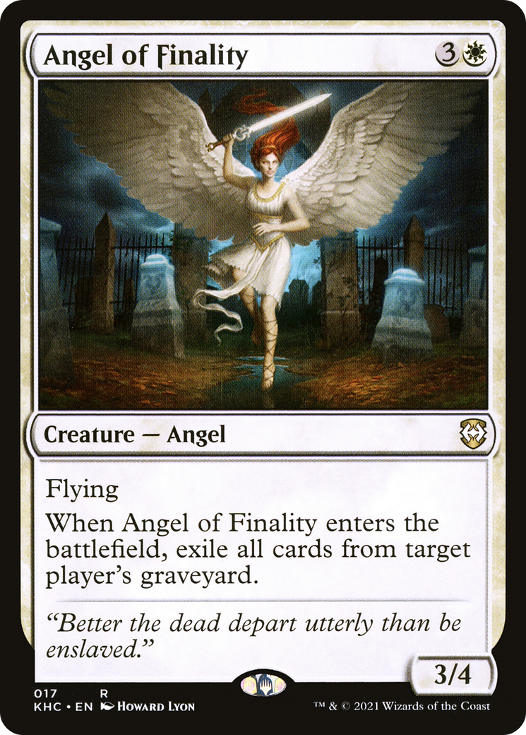 Angel of Finality [Kaldheim Commander] - The Mythic Store | 24h Order Processing