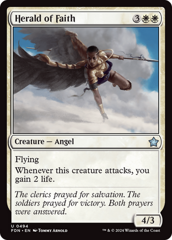 Herald of Faith [Foundations] - The Mythic Store | 24h Order Processing