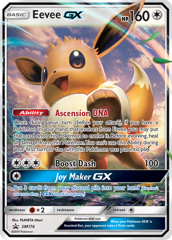 Eevee GX (SM174) (Jumbo Card) [Sun & Moon: Black Star Promos] - The Mythic Store | 24h Order Processing