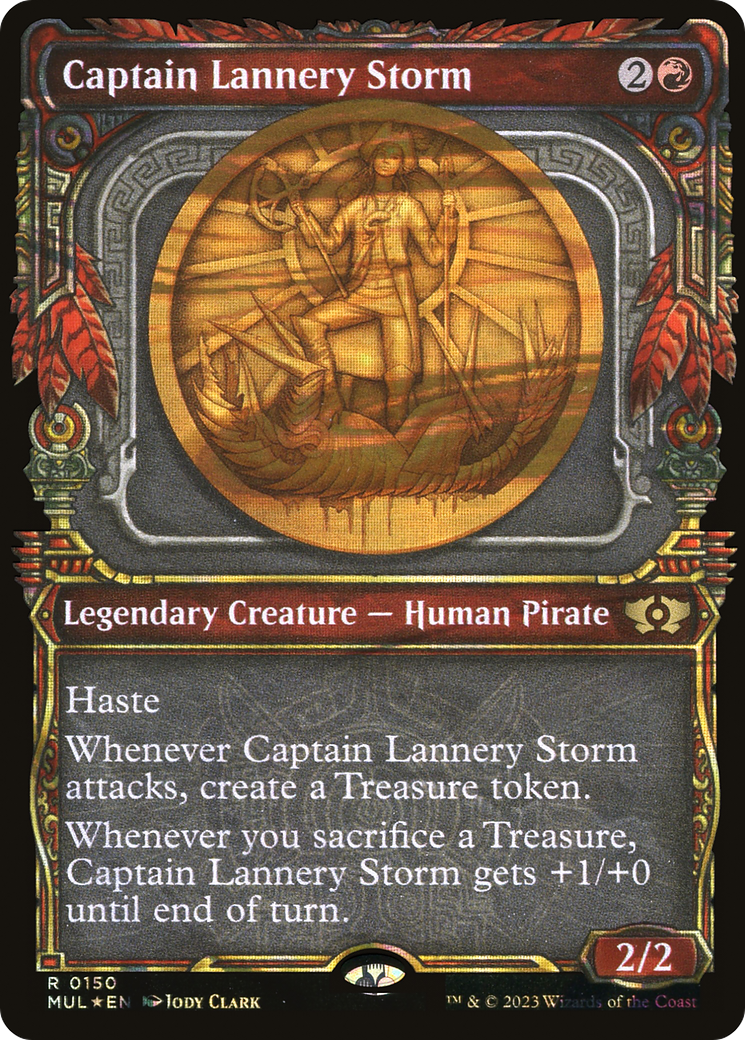 Captain Lannery Storm (Halo Foil) [Multiverse Legends] - The Mythic Store | 24h Order Processing