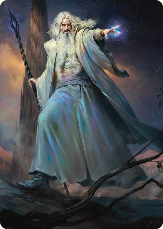 Saruman of Many Colors Art Card [The Lord of the Rings: Tales of Middle-earth Art Series] - The Mythic Store | 24h Order Processing