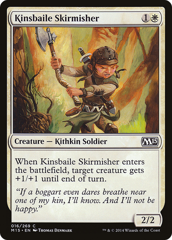 Kinsbaile Skirmisher [Magic 2015] - The Mythic Store | 24h Order Processing