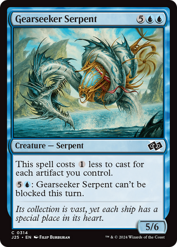 Gearseeker Serpent [Foundations Jumpstart] - The Mythic Store | 24h Order Processing