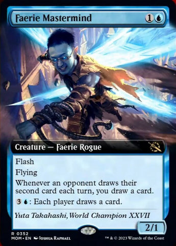 Faerie Mastermind (Extended Art) [March of the Machine] - The Mythic Store | 24h Order Processing
