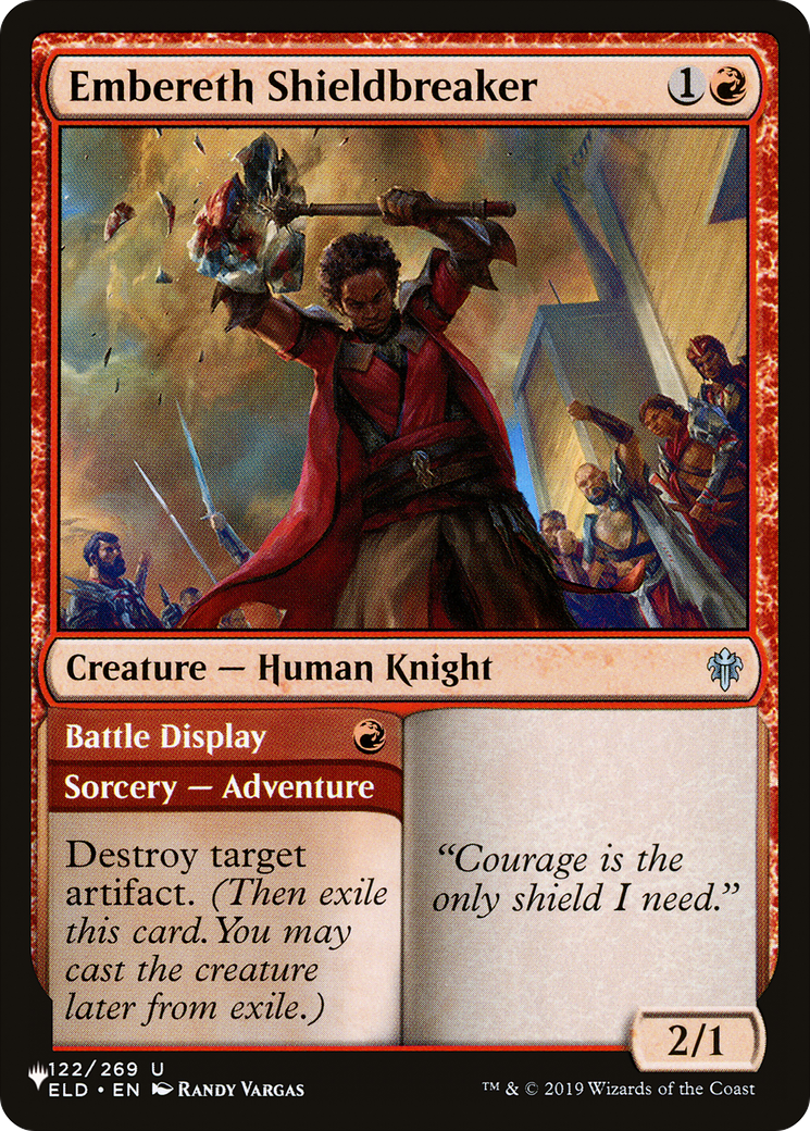 Embereth Shieldbreaker [The List] - The Mythic Store | 24h Order Processing