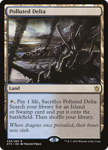 Polluted Delta [Khans of Tarkir] - The Mythic Store | 24h Order Processing