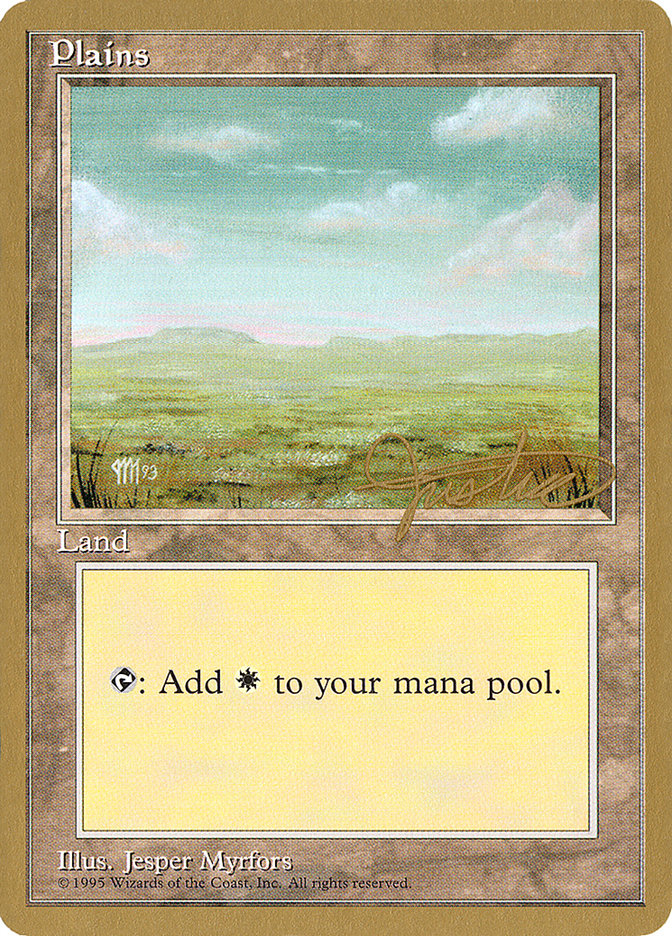 Plains (mj364) (Mark Justice) [Pro Tour Collector Set] - The Mythic Store | 24h Order Processing