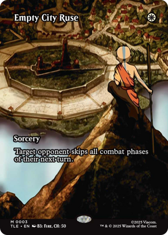 Empty City Ruse (Borderless) [Avatar: The Last Airbender: Eternal-Legal] - The Mythic Store | 24h Order Processing