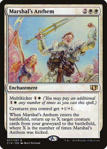 Marshal's Anthem [Commander 2014] - The Mythic Store | 24h Order Processing