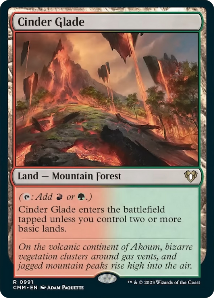 Cinder Glade [Commander Masters] - The Mythic Store | 24h Order Processing