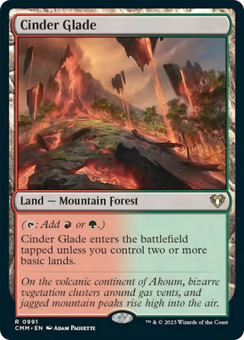 Cinder Glade [Commander Masters] - The Mythic Store | 24h Order Processing