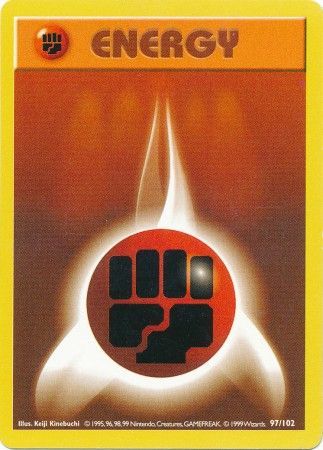 Fighting Energy (97/102) [Base Set Shadowless Unlimited] - The Mythic Store | 24h Order Processing