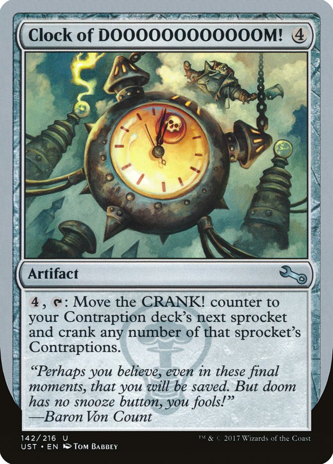 Clock of DOOOOOOOOOOOOM! [Unstable] - The Mythic Store | 24h Order Processing