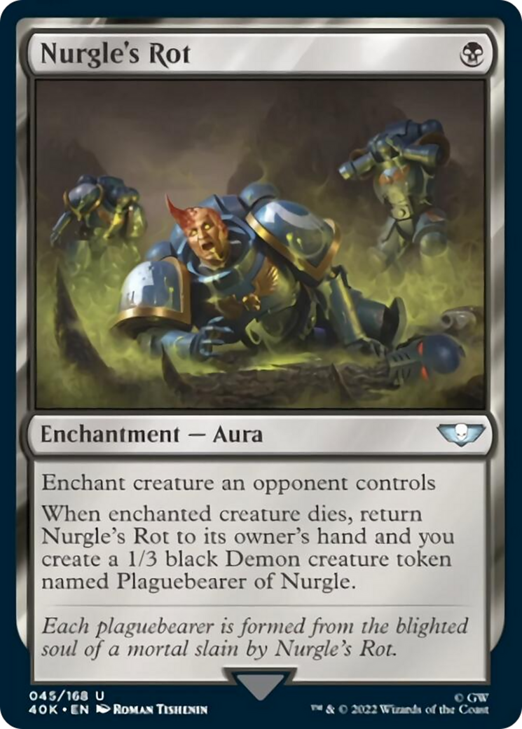 Nurgle's Rot (Surge Foil) [Warhammer 40,000] - The Mythic Store | 24h Order Processing