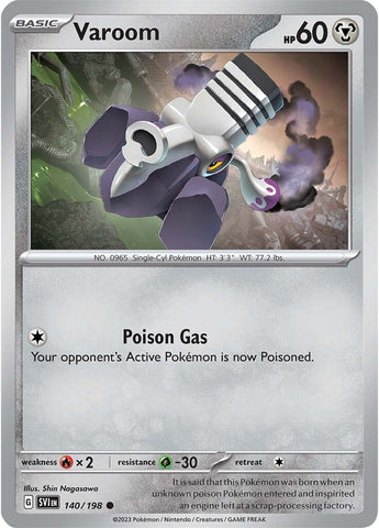 Varoom (140/198) [Scarlet & Violet: Base Set] - The Mythic Store | 24h Order Processing