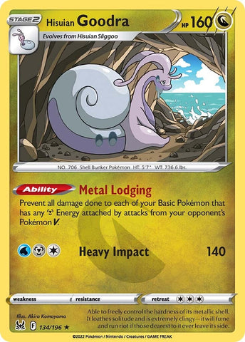 Hisuian Goodra (134/196) [Sword & Shield: Lost Origin] - The Mythic Store | 24h Order Processing