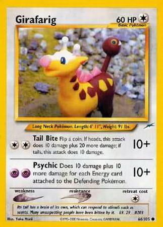Girafarig (66/105) [Neo Destiny Unlimited] - The Mythic Store | 24h Order Processing