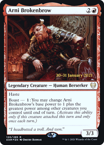 Arni Brokenbrow [Kaldheim Prerelease Promos] - The Mythic Store | 24h Order Processing