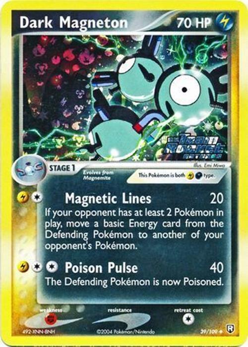 Dark Magneton (39/109) (Stamped) [EX: Team Rocket Returns] - The Mythic Store | 24h Order Processing