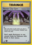 Pewter City Gym (115/132) [Gym Heroes 1st Edition] - The Mythic Store | 24h Order Processing