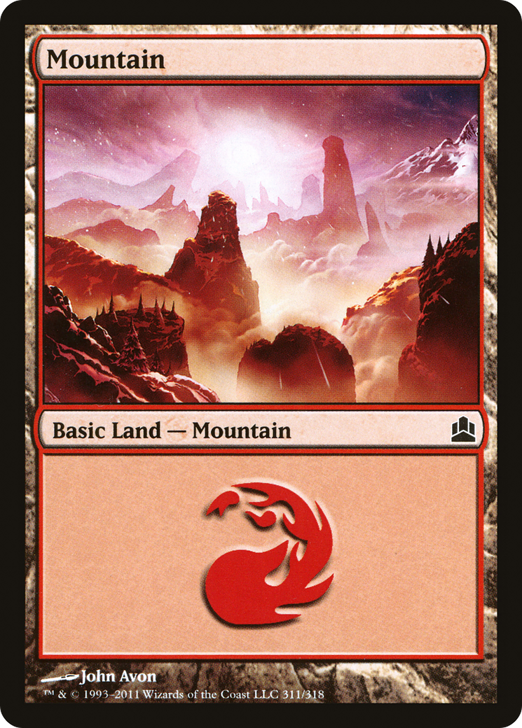 Mountain (311) [Commander 2011] - The Mythic Store | 24h Order Processing