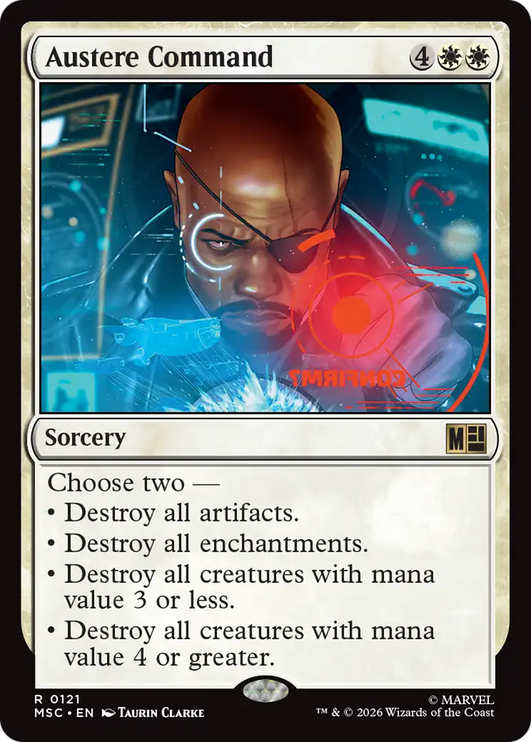 Austere Command [Marvel Super Heroes Commander] - The Mythic Store | 24h Order Processing
