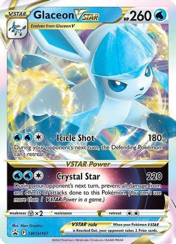 Glaceon VSTAR (SWSH197) (Jumbo Card) [Sword & Shield: Black Star Promos] - The Mythic Store | 24h Order Processing