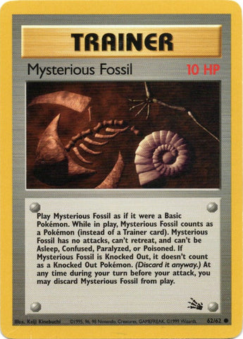 Mysterious Fossil (62/62) [Fossil Unlimited] - The Mythic Store | 24h Order Processing