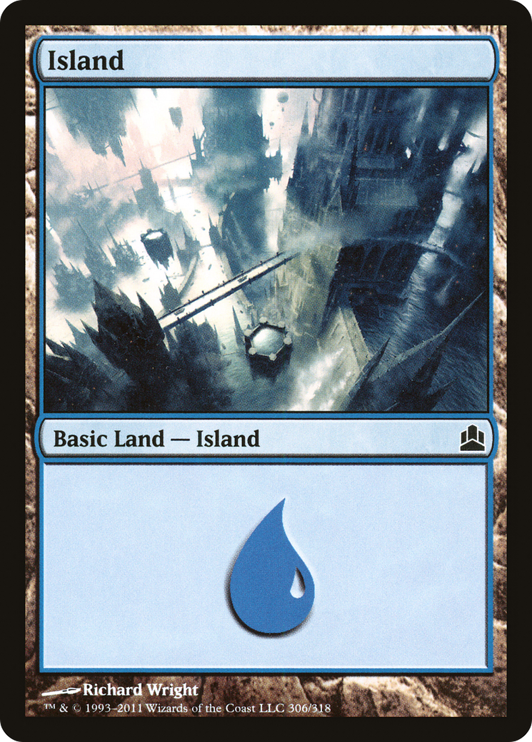 Island (306) [Commander 2011] - The Mythic Store | 24h Order Processing