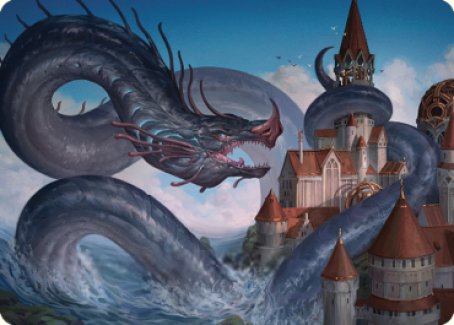 Tolarian Terror Art Card [Dominaria United Art Series] - The Mythic Store | 24h Order Processing