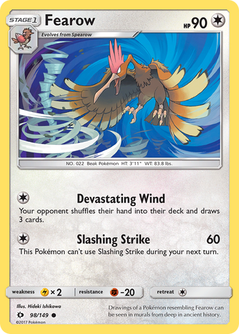 Fearow (98/149) [Sun & Moon: Base Set] - The Mythic Store | 24h Order Processing