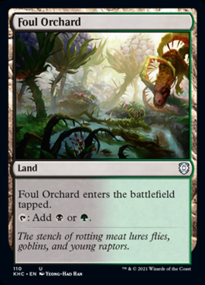 Foul Orchard [Kaldheim Commander] - The Mythic Store | 24h Order Processing