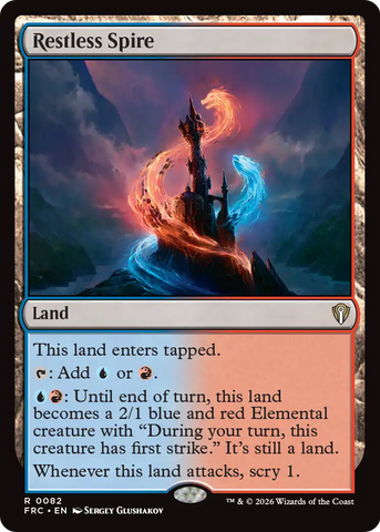 Restless Spire [Reality Fracture Commander] - The Mythic Store | 24h Order Processing