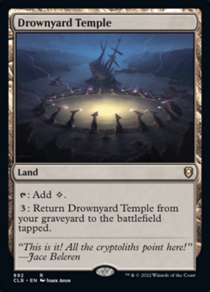 Drownyard Temple [Commander Legends: Battle for Baldur's Gate] - The Mythic Store | 24h Order Processing