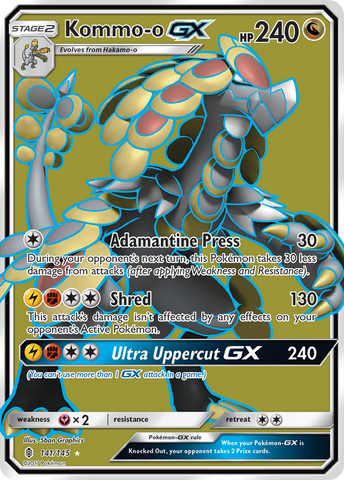 Kommo-o GX (141/145) [Sun & Moon: Guardians Rising] - The Mythic Store | 24h Order Processing