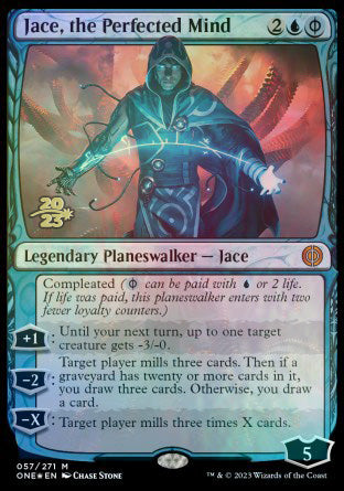 Jace, the Perfected Mind [Phyrexia: All Will Be One Prerelease Promos] - The Mythic Store | 24h Order Processing