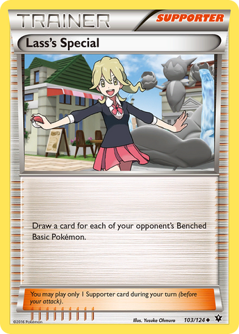 Lass's Special (103/124) [XY: Fates Collide] - The Mythic Store | 24h Order Processing