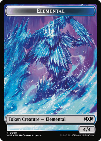 Elemental // Food (0012) Double-Sided Token [Wilds of Eldraine Tokens] - The Mythic Store | 24h Order Processing