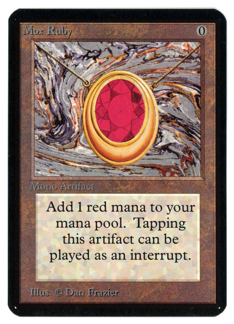 Mox Ruby [Alpha Edition] - Scan 10023 - The Mythic Store | 24h Order Processing