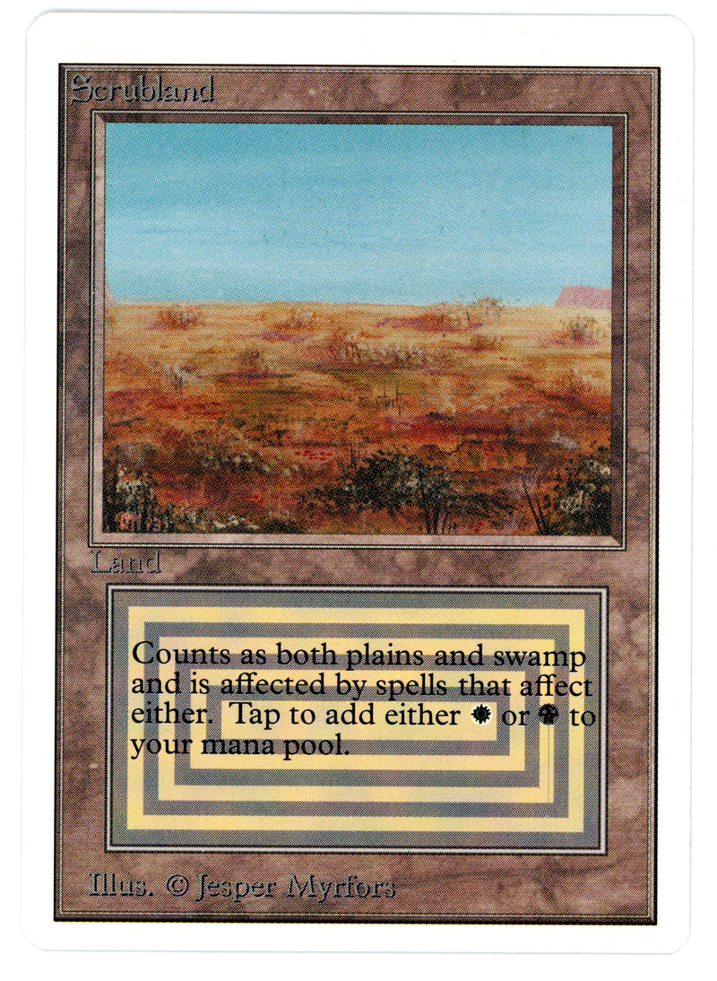 Scrubland [Unlimited Edition] - Scan 10055 - The Mythic Store | 24h Order Processing