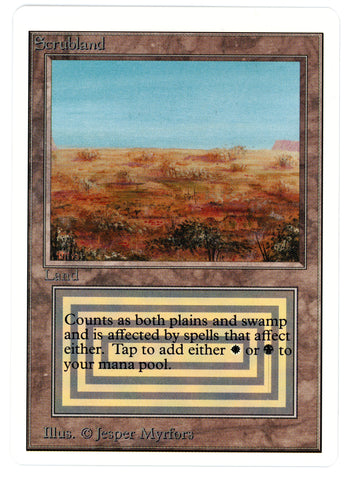 Scrubland [Unlimited Edition] - Scan 10055 - The Mythic Store | 24h Order Processing