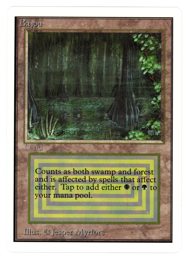 Bayou [Unlimited Edition] - Scan 10059 - The Mythic Store | 24h Order Processing