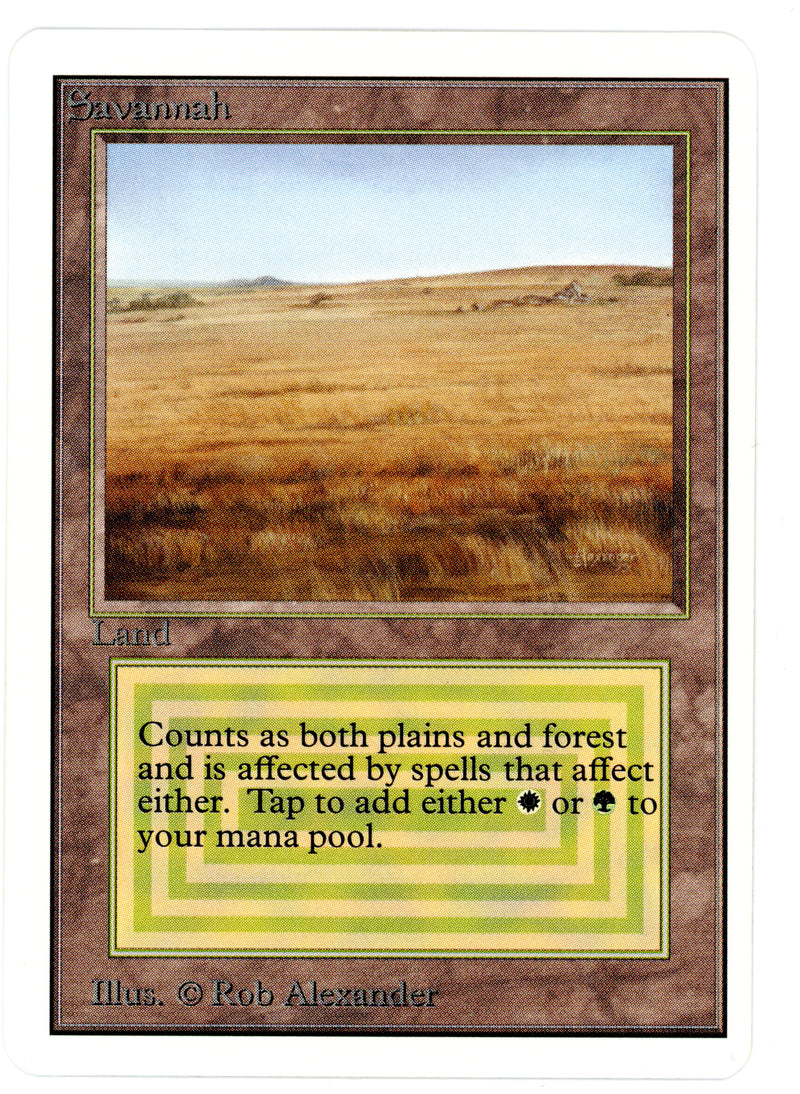 Savannah [Unlimited Edition] - Scan 10063 - The Mythic Store | 24h Order Processing