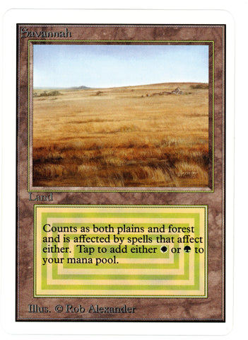 Savannah [Unlimited Edition] - Scan 10063 - The Mythic Store | 24h Order Processing