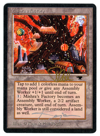 Mishra's Factory (Orange Background) [Antiquities] - Scan 10085 - The Mythic Store | 24h Order Processing